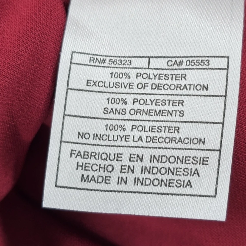 Vtg Nike Team FSU Mens L +2Tall Burgundy Pullover Shirt Florida State Seminoles.